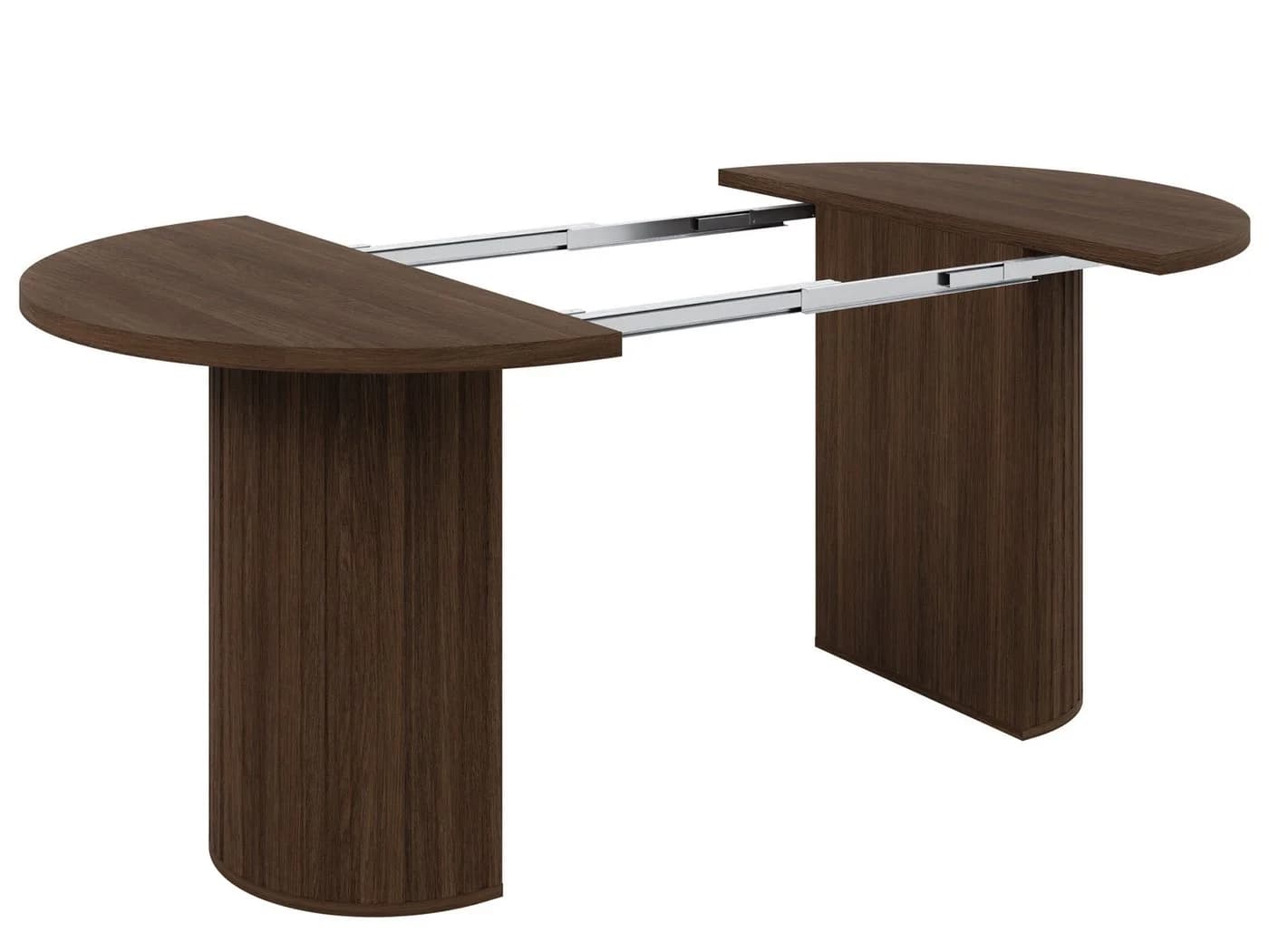 Beautysofa Esstisch ORION ausziehbar 100-188 cm Braun Modernes Design - Bild 3
