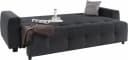 Collection AB Schlafsofa Bella Anthrazit mit Bettfunktion und Bettkasten Bild 5