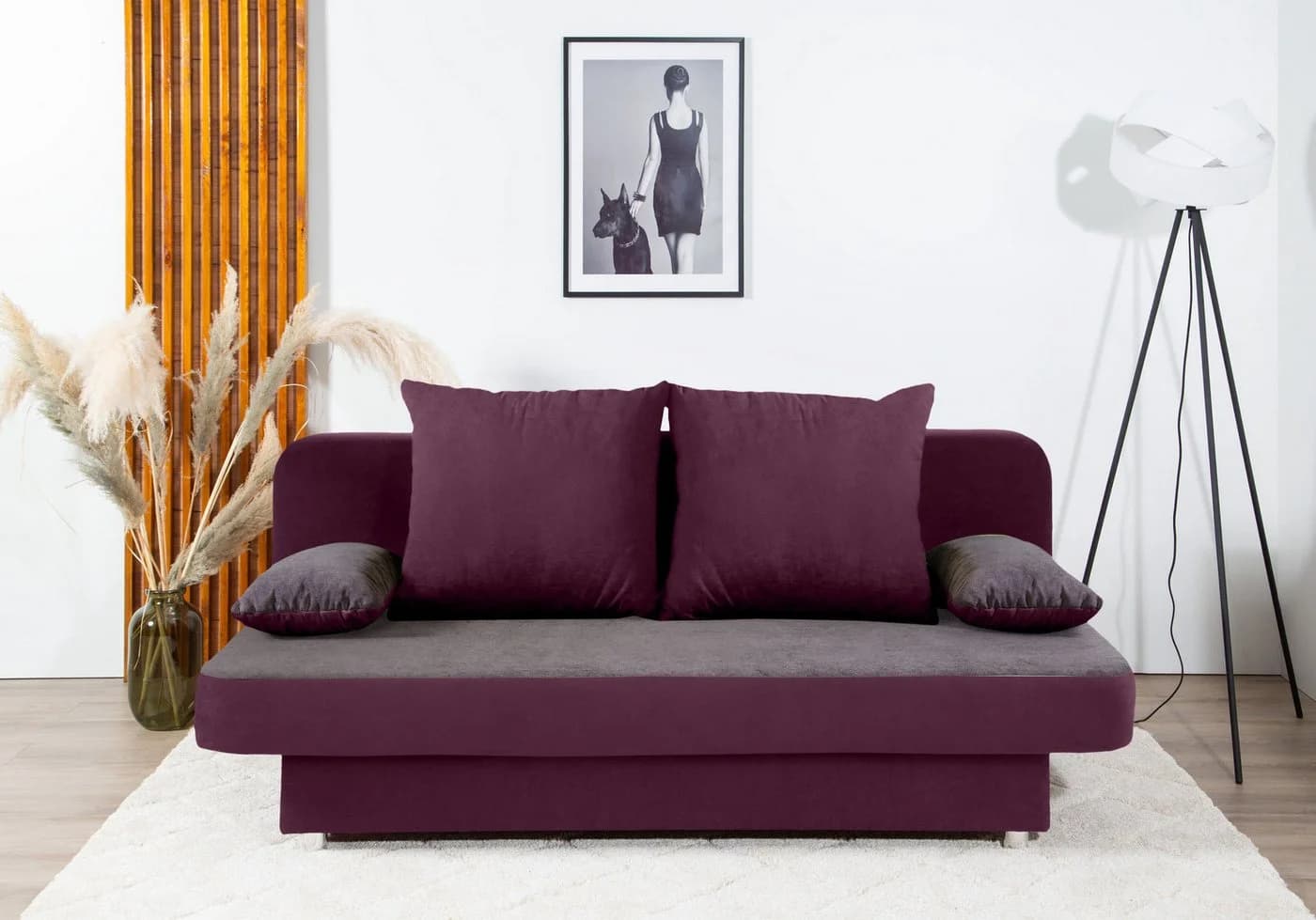 Schlafsofa COLLECTION AB Ulla mit Bettfunktion und Bettkasten - Bild 2