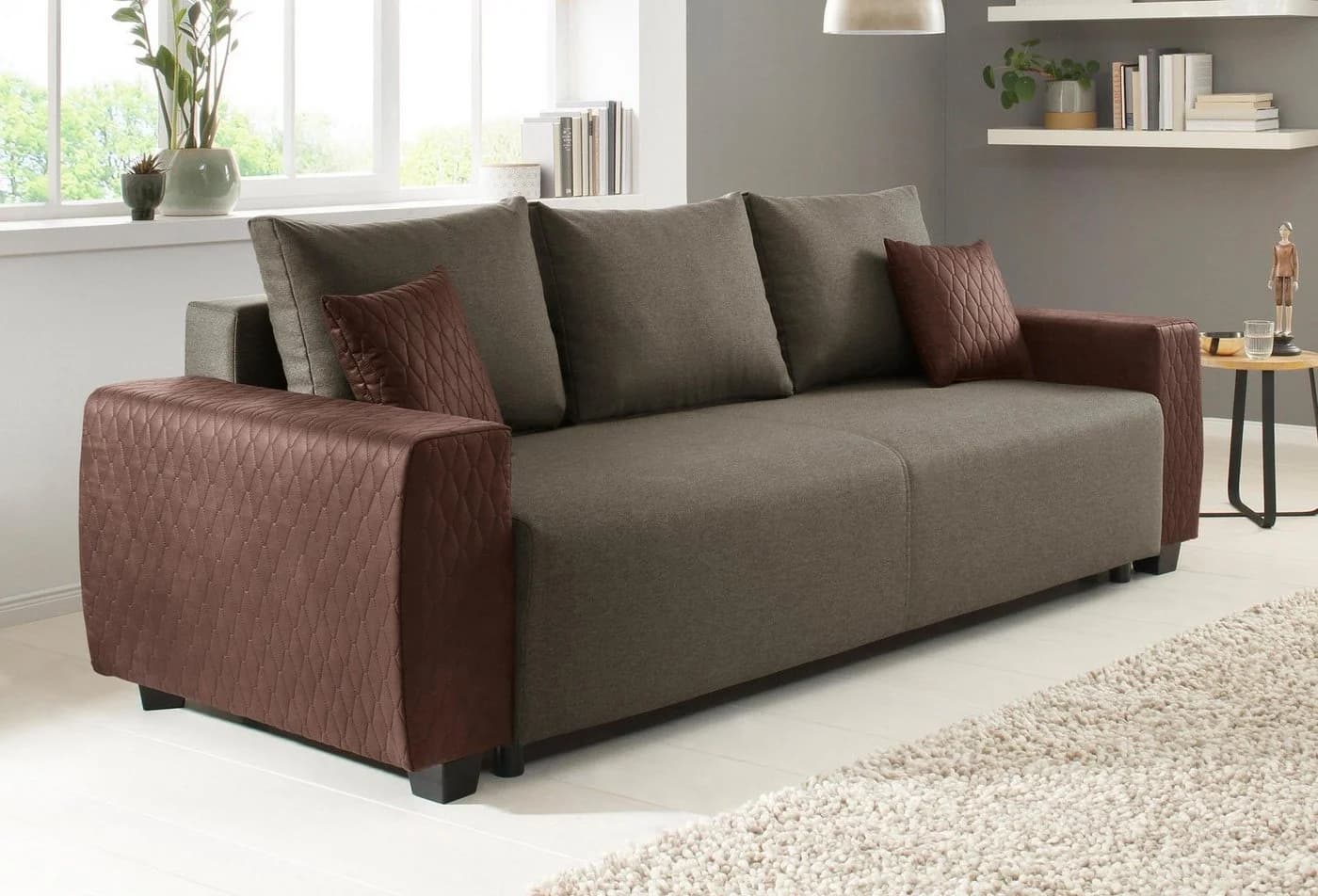 Home Affaire Schlafsofa Bella mit Bettfunktion und Bettkasten - Bild 2