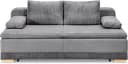 HOME AFFAIRE Schlafsofa Ben Anthrazit mit Boxspringaufbau Bild 1