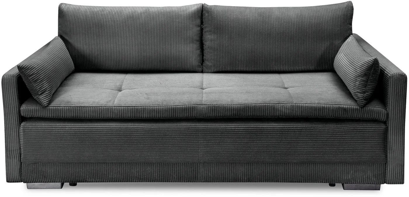 Schlafsofa HOME AFFAIRE Andrea mit Boxspringaufbau und Bettkasten