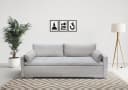 Schlafsofa HOME AFFAIRE Andrea Beige mit Boxspringaufbau und Bettkasten Bild 2