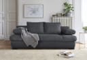 Schlafsofa COLLECTION AB Chicago Anthrazit mit Bettkasten Bild 2