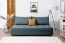 Schlafsofa COLLECTION AB DARIA mit Bettkasten und Schlafunktion Petrol Bild 2