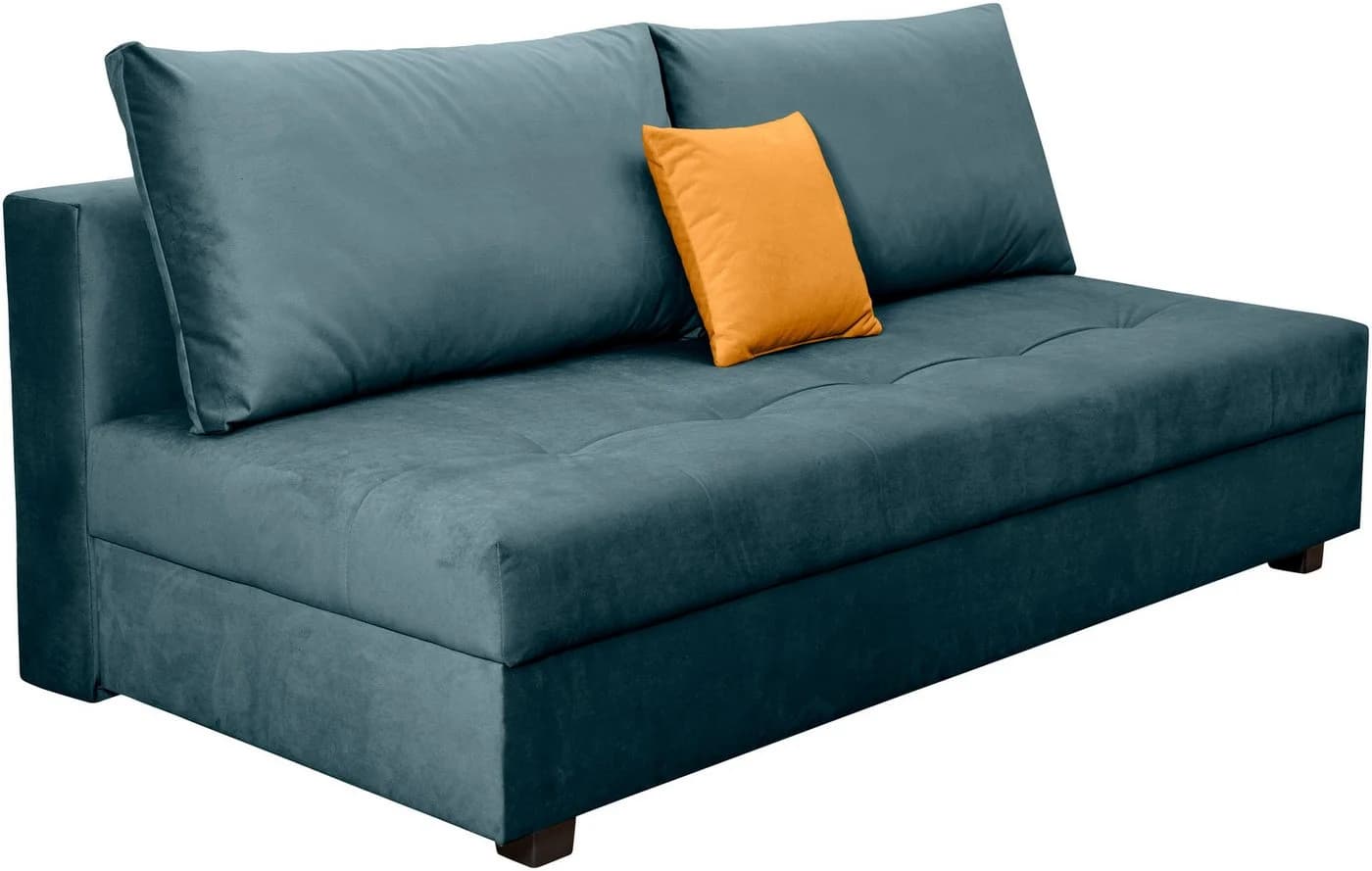 Schlafsofa COLLECTION AB DARIA mit Bettkasten und Schlafunktion Petrol - Bild 5