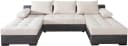 COLLECTION AB Wohnlandschaft Josy U-Form Anthrazit mit Bettfunktion Bild 1