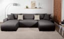 Wohnlandschaft COLLECTION AB Paola U-Form Anthrazit Bild 2