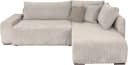 Ecksofa COLLECTION AB Poppy L-Form Beige mit Schlaffunktion Bild 1