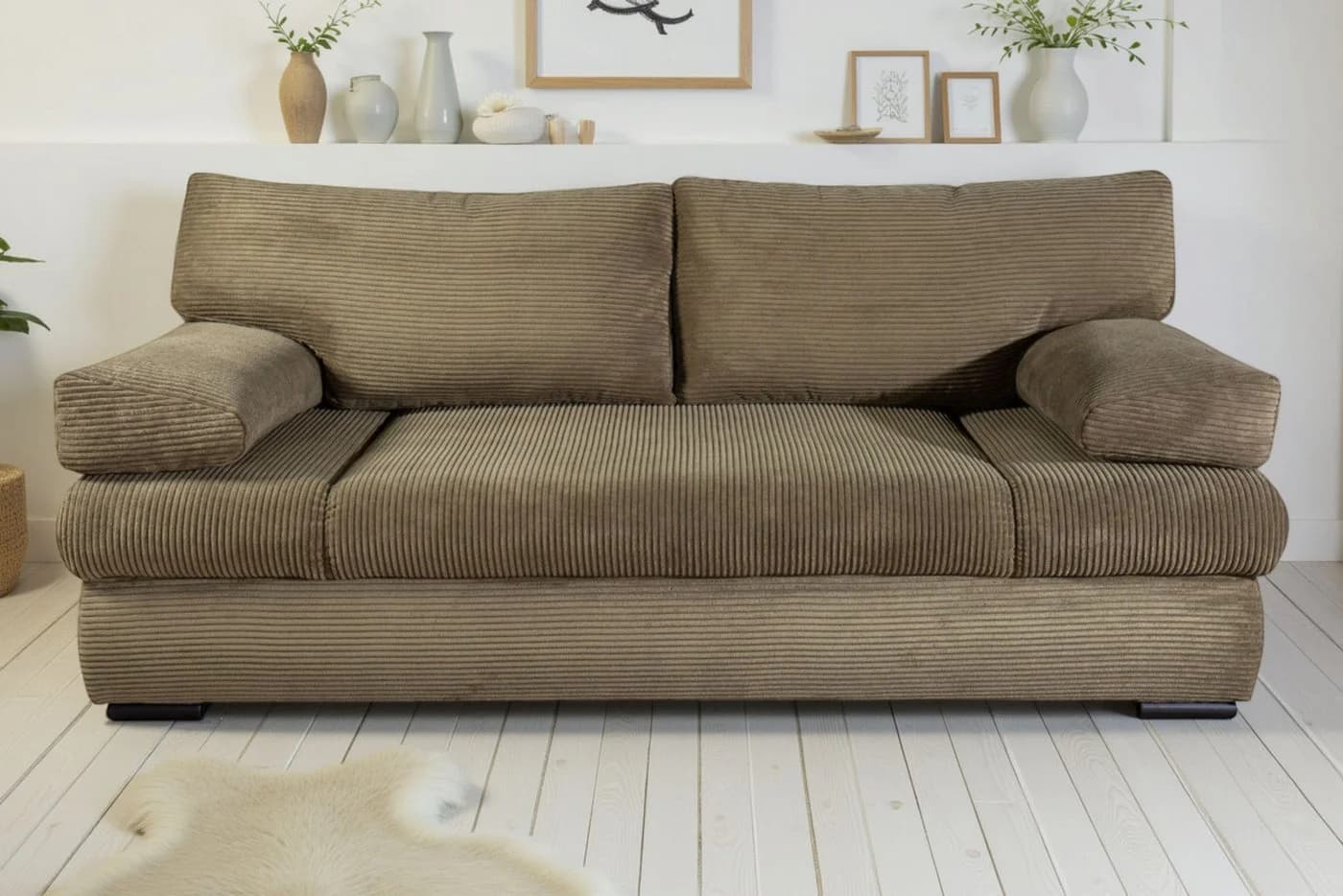 Schlafsofa COLLECTION AB Tina 200 cm mit Bettfunktion und Bettkasten - Bild 2