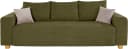 COLLECTION AB Schlafsofa Yves Cord Olivgrün mit Federkern & Bettkasten Bild 3
