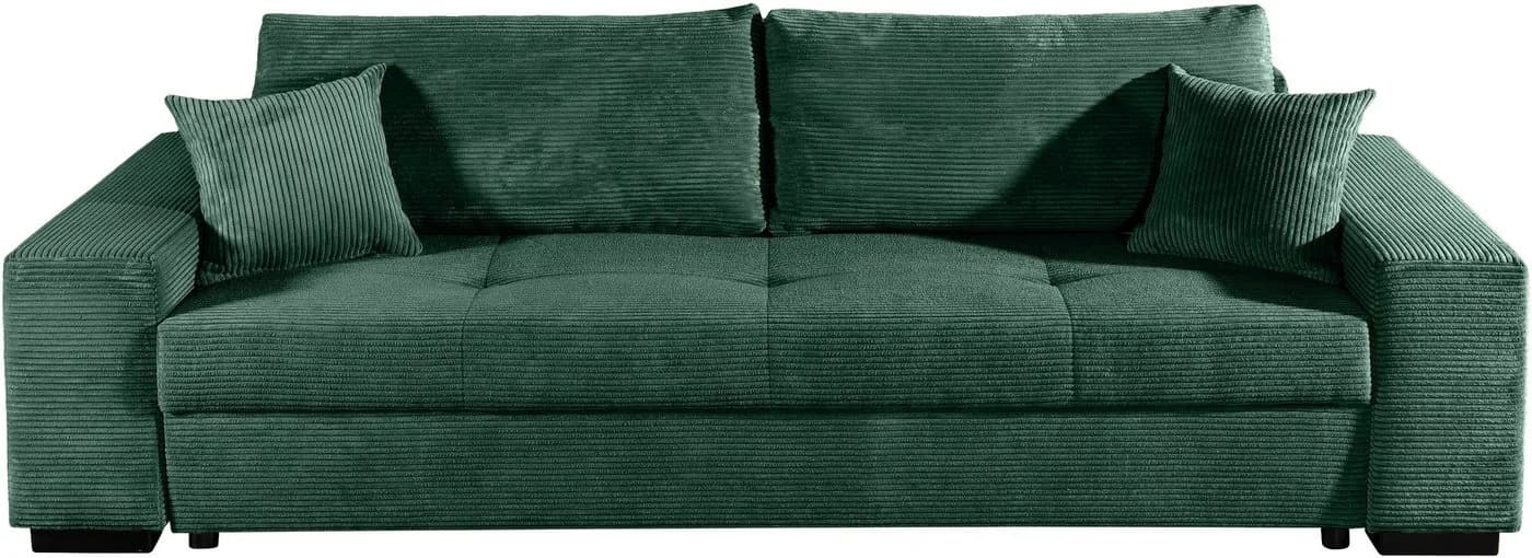 Schlafsofa COLLECTION AB Kreta mit Bettkasten und Zierkissen