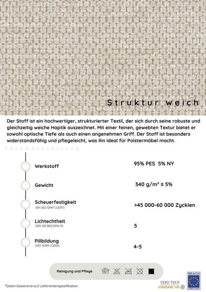 COLLECTION AB Schlafsofa Sara B Grün mit Bettkasten und Schlaffunktion - Bild 5