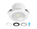 Braytron LED Einbaustrahler Minispot 44mm IP54 Schwarz/Weiß/Silber Bild 2