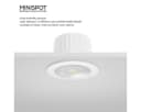 Braytron LED Einbaustrahler Minispot 44mm IP54 Schwarz/Weiß/Silber Bild 4