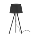 Braytron LED Stehlampe Modern 3-Bein Design Schwarz Satinierter Schirm Bild 1
