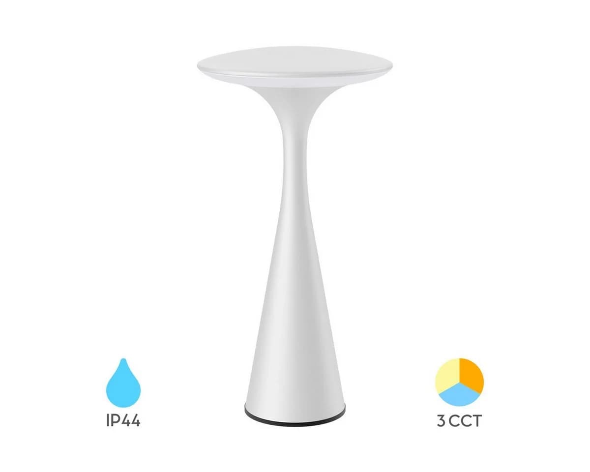 Braytron LED Tischleuchte 3W mit Akku & 3CCT Weiß - Bild 2