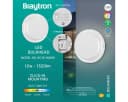 Braytron LED Deckenleuchte 12W 3CCT 1320 Lumen Weiß IP65 Bild 3