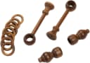 SN DECO GROUP Gardinenstange Filigrano Walnuss 28mm Komplettset Bild 4