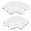 SN DECO GROUP Rundbogen für Vorhangschiene SH 3-läufig Weiß Paar Bild 5