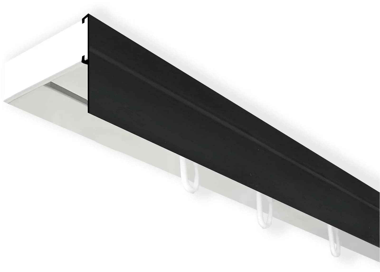 SN DECO GROUP Vorhangschiene SH 1-läufig 5 cm Blende 400 cm Kunststoff