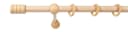 SN DECO GROUP Gardinenstange Pisa 28mm Komplettset Natur Bild 1