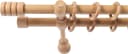 SN DECO GROUP Gardinenstange Pisa 2-läufig Komplettset Eiche 120cm Bild 3