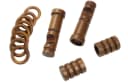 SN DECO GROUP Gardinenstange Pisa 1-läufig Komplettset Walnuss Bild 4