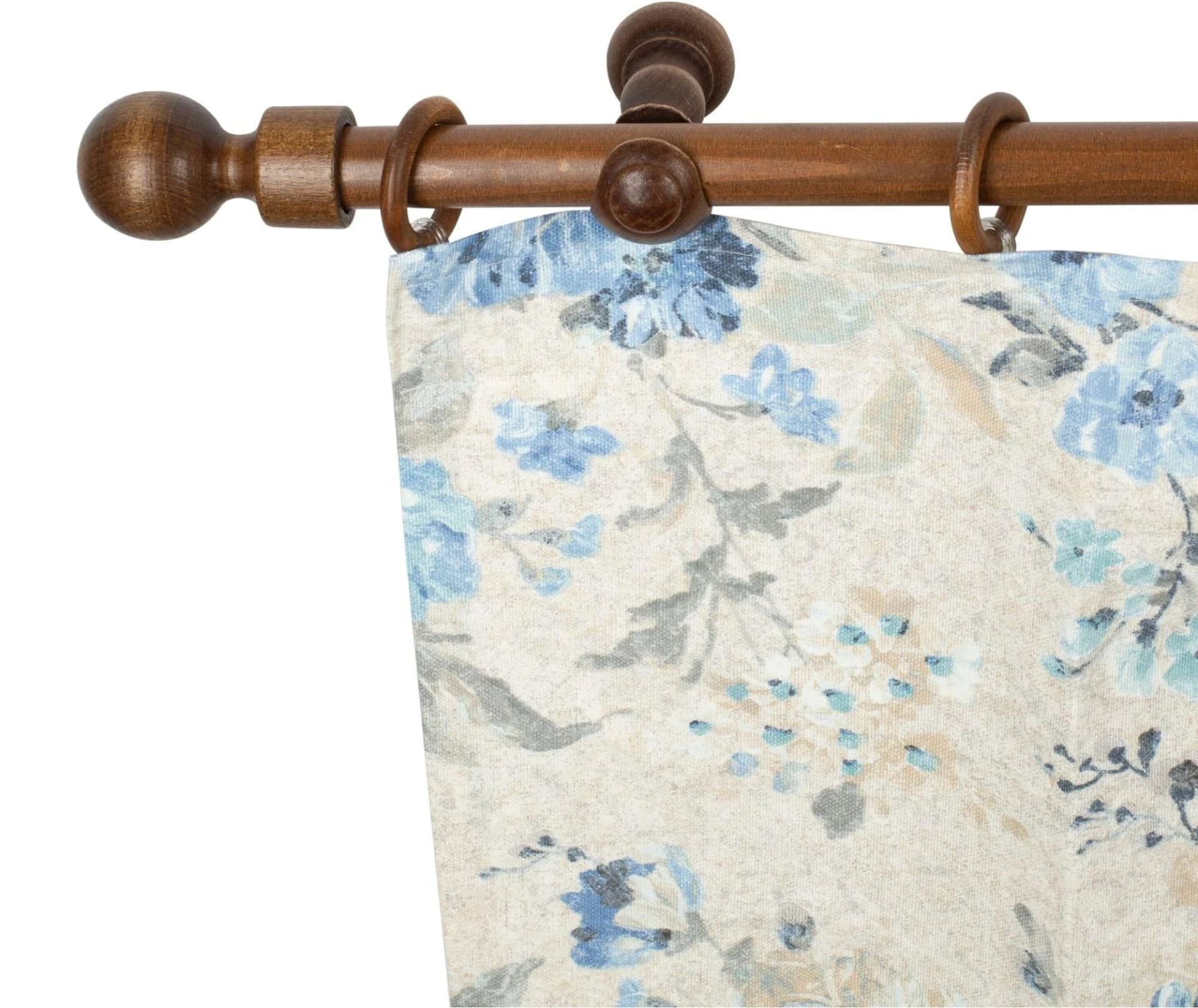 Gardinenstange SN DECO GROUP Giro 200 cm Braun Walnussfarben