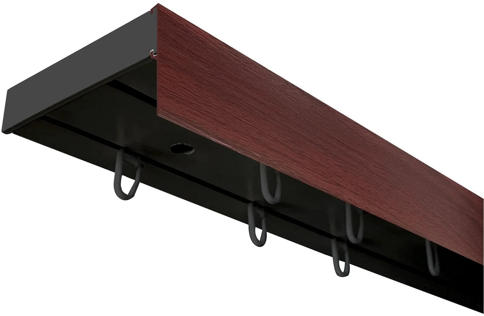 SN DECO GROUP Gardinenschiene SH 2-läufig mit Blende Kunststoff
