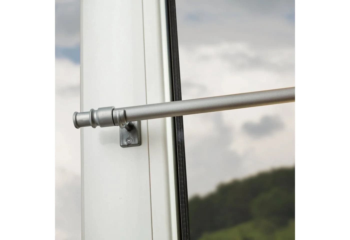 SN DECO GROUP Gardinenstange California ausziehbar silber chrom-matt - Bild 4