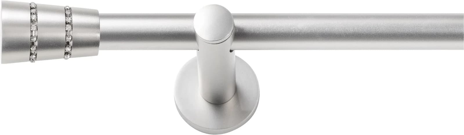 SN DECO GROUP Gardinenstange Rennes 150 cm chrom matt
