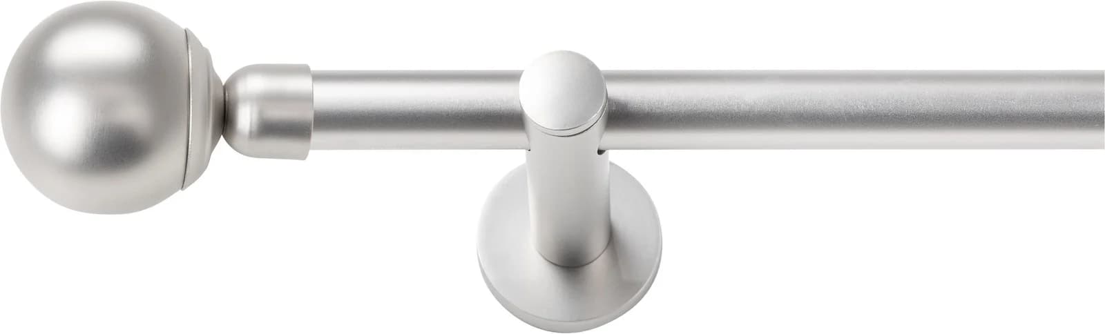 SN DECO GROUP Gardinenstange Reims 300 cm chrom matt 1-läufig