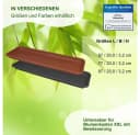 Heimwerkercenter Balkonkasten XXL Kunststoff Terrakotta mit Wasserspeicher Bild 3