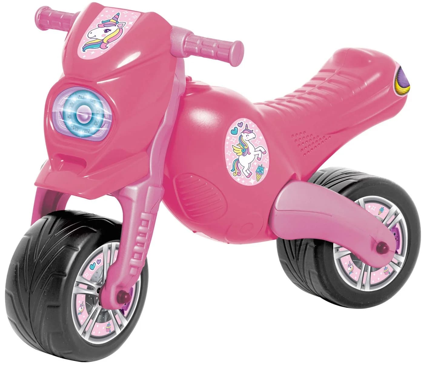 Dohany Rutschmotorrad Cross 8 pink Laufrad für Kinder - Bild 2
