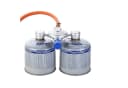 Cadac Dual Power Pak Gasdruckregler 50 mbar mit 85 cm Schlauch Bild 1