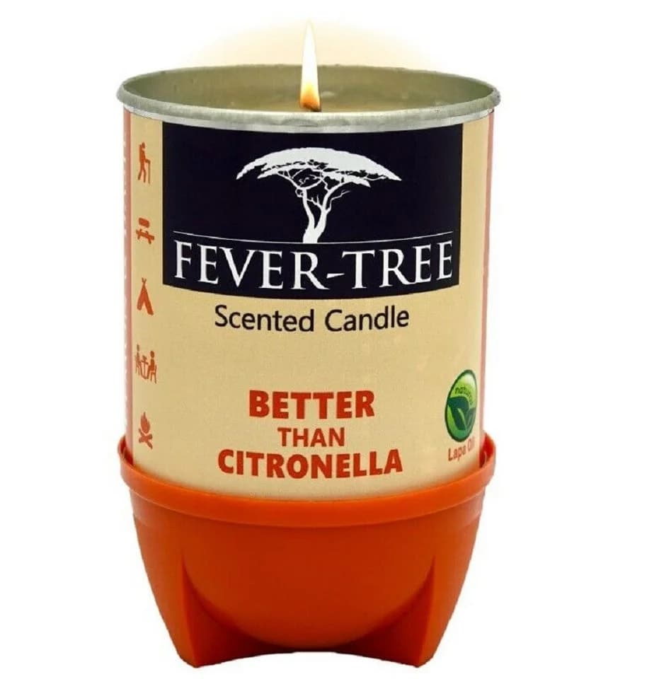 FEVER-TREE Duftkerze Zitronengras & Basilikum gegen Mücken 30 Std.