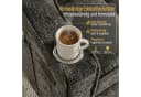 i@home Relaxsessel 1-Sitzer Schlafsofa Grau mit USB-Anschluss Bild 3