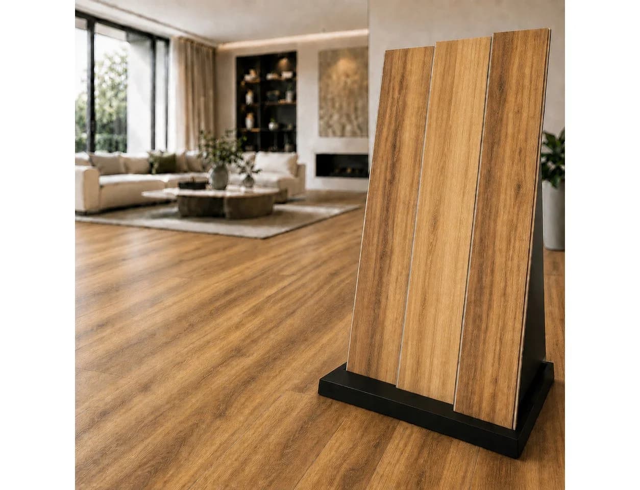 NoblesBox Designboden SPC Klick Vinyl Leuven Laurel Braun Beige - Bild 2