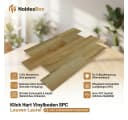 NoblesBox Designboden Klick Vinyl SPC Leuven Laurel Beige Bild 5