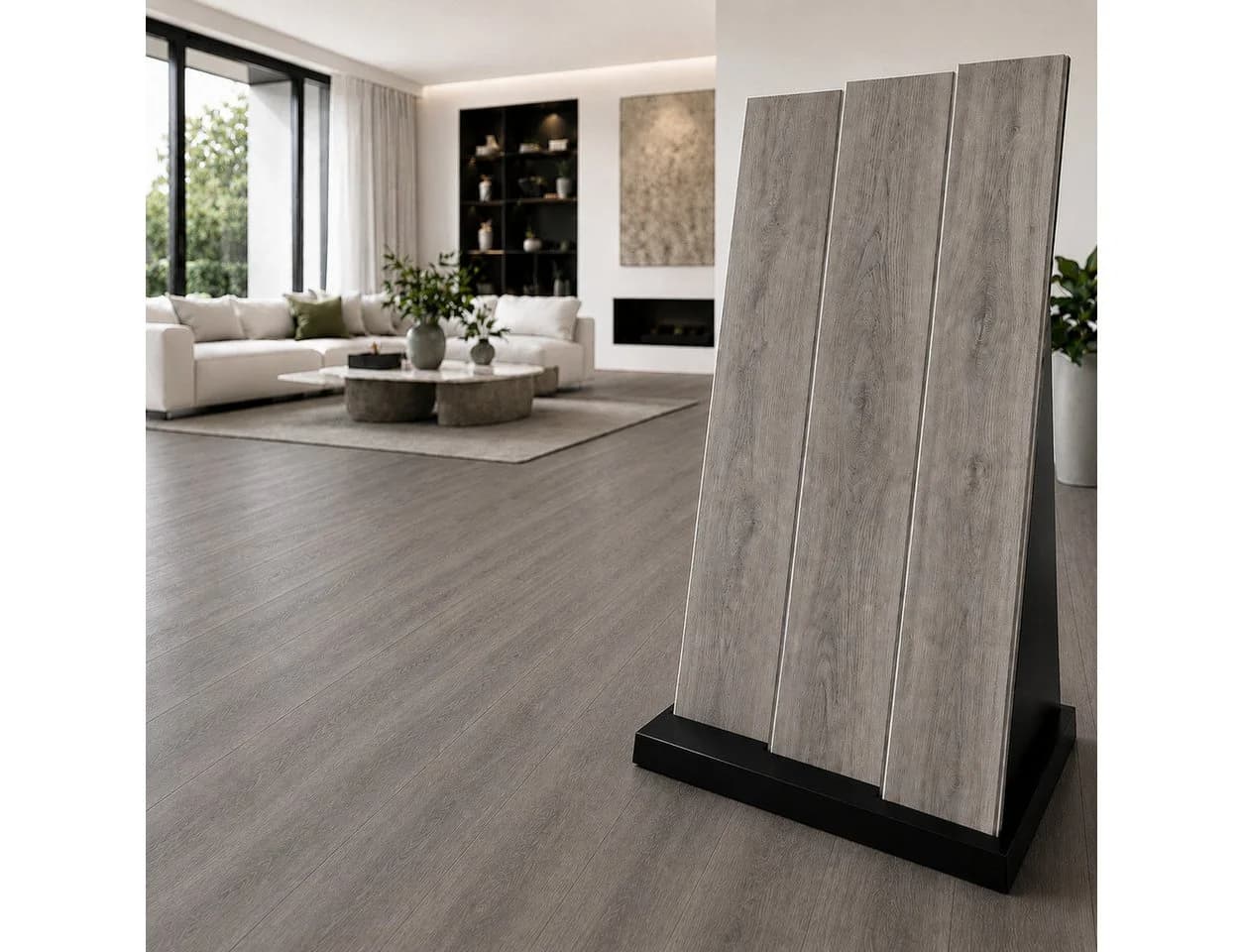 NoblesBox Designboden Klick Vinyl SPC Leuven Laurel Beige - Bild 2