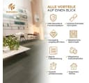 NoblesBox Designboden Klick Vinyl SPC Leuven Laurel Beige Bild 5