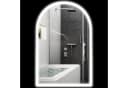 BAYMATE LED Badspiegel 90x60 cm mit Antibeschlag & Touch-Schalter Bild 2