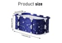 Rutaqian Faltbare Badewanne mit Metallrahmen 110x60x50 cm Bild 1