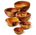 dasOlivenholzbrett 6er Set Schalen aus Olivenholz Klassisch Bild 4