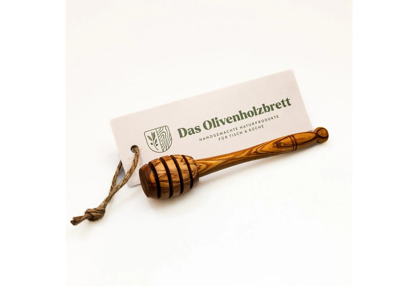 dasOlivenholzbrett Honiglöffel aus Olivenholz 14 cm - Bild 2