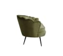 ebuy24 Nice Sofa 3-Sitzer Velours Grün Bild 3