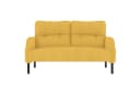 LVHOM Sofa Polstergarnitur Gelb Modular mit Seitentaschen Bild 1
