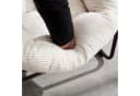 LVHOM Schaukelstuhl Rattan Stahlrahmen Lounge Sessel Bild 5