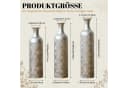 LVHOM Dekovase Metall-Vasen-Set Silber 3-tlg. Geometrisches Design Bild 3